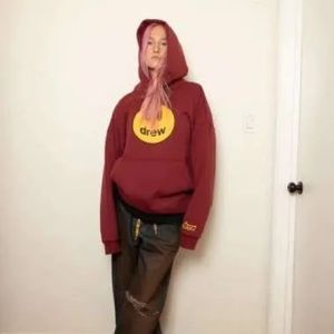 Maroon Drew Hoodie